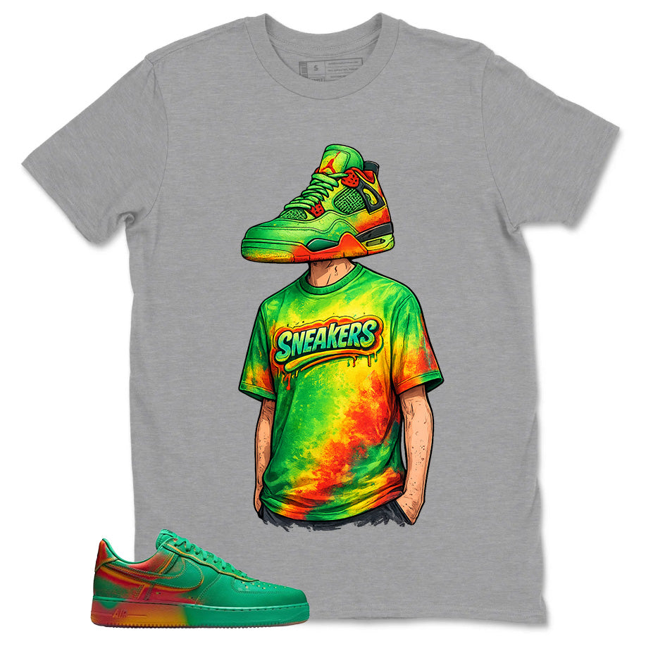 Sneakerhead Shirt - Match Air Force 1 Stadium Green Crimson