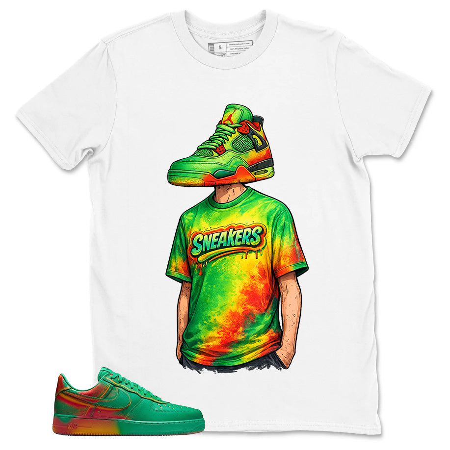 Sneakerhead Shirt - Match Air Force 1 Stadium Green Crimson