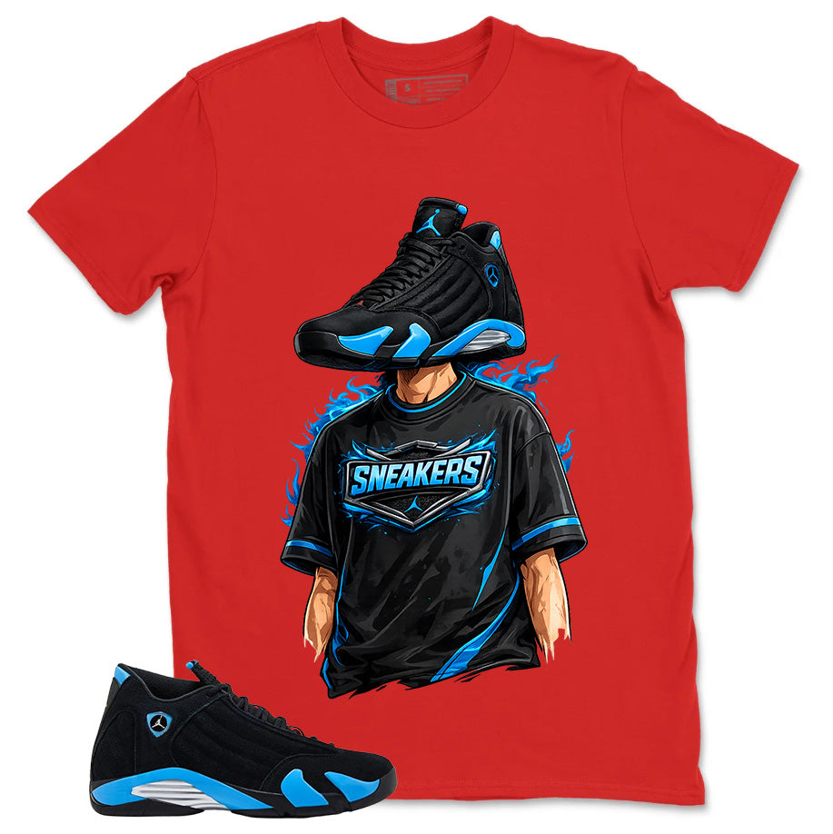 Sneakerhead Shirt - Match Air Jordan 14 Black University Blue 2026