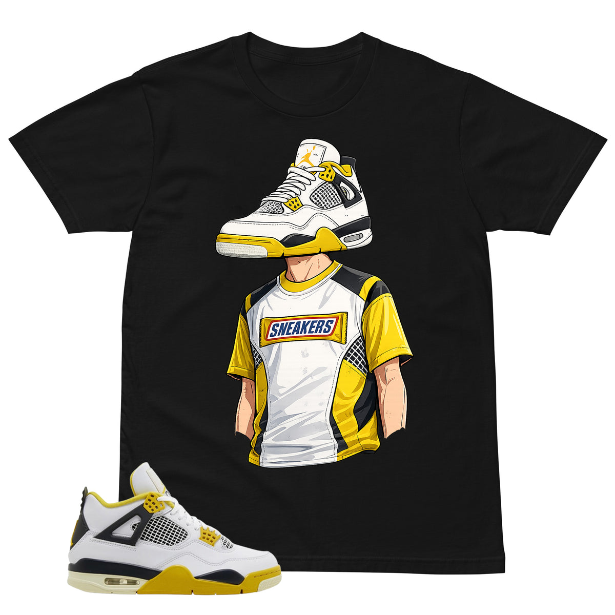 Sneakerhead Shirt - Match Air Jordan 4 Vivid Sulfur