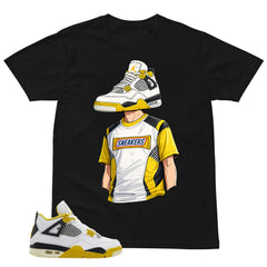 Sneakerhead Shirt - Match Air Jordan 4 Vivid Sulfur