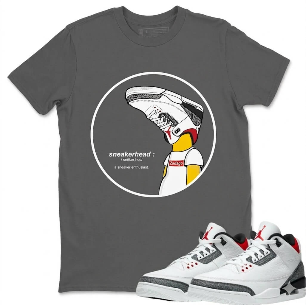 Sneakerhead Shirt - Match Air Jordan 3 Fire Red