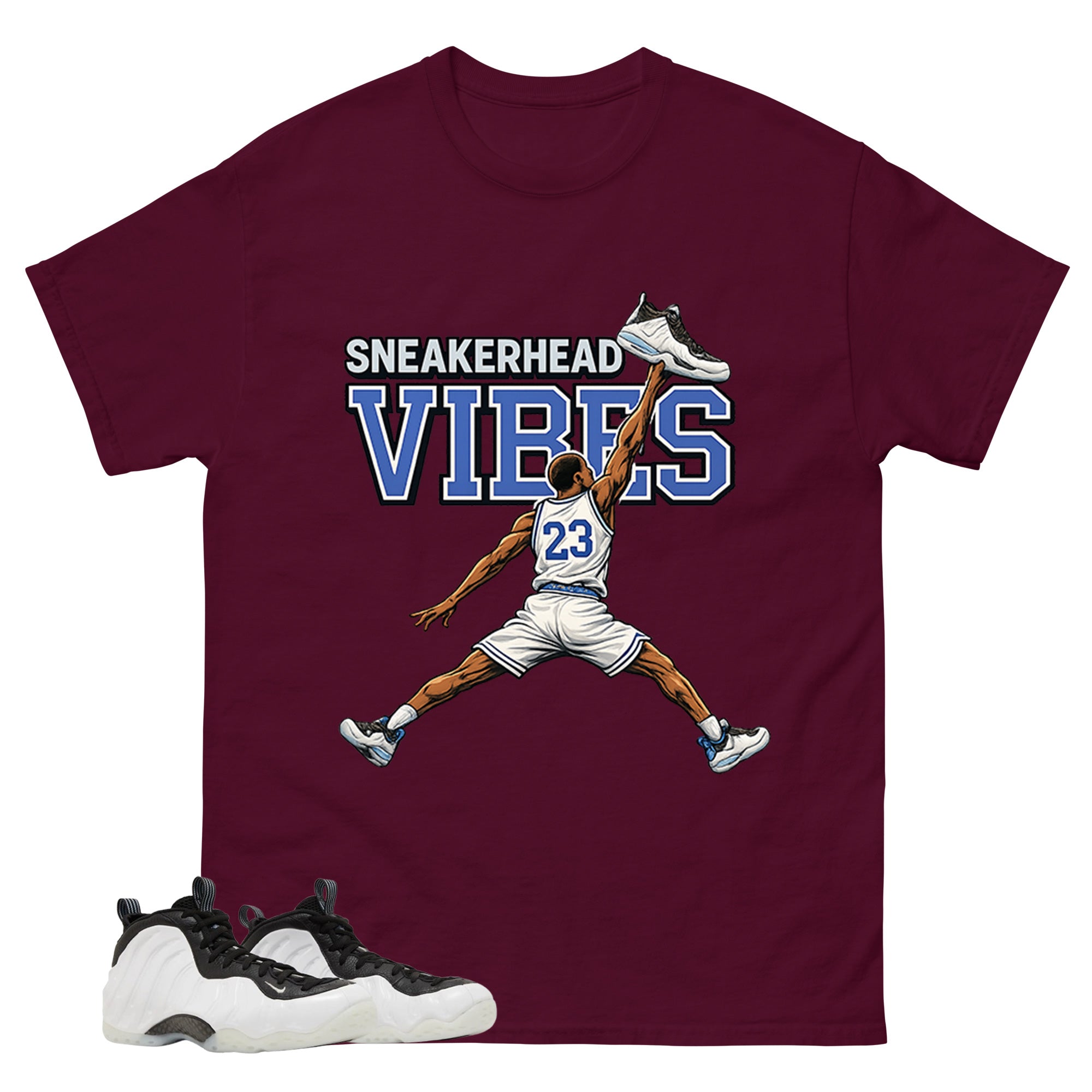 Sneakerhead Vibes Graphic Tee - Shirt to Match Air Foamposite One Penny