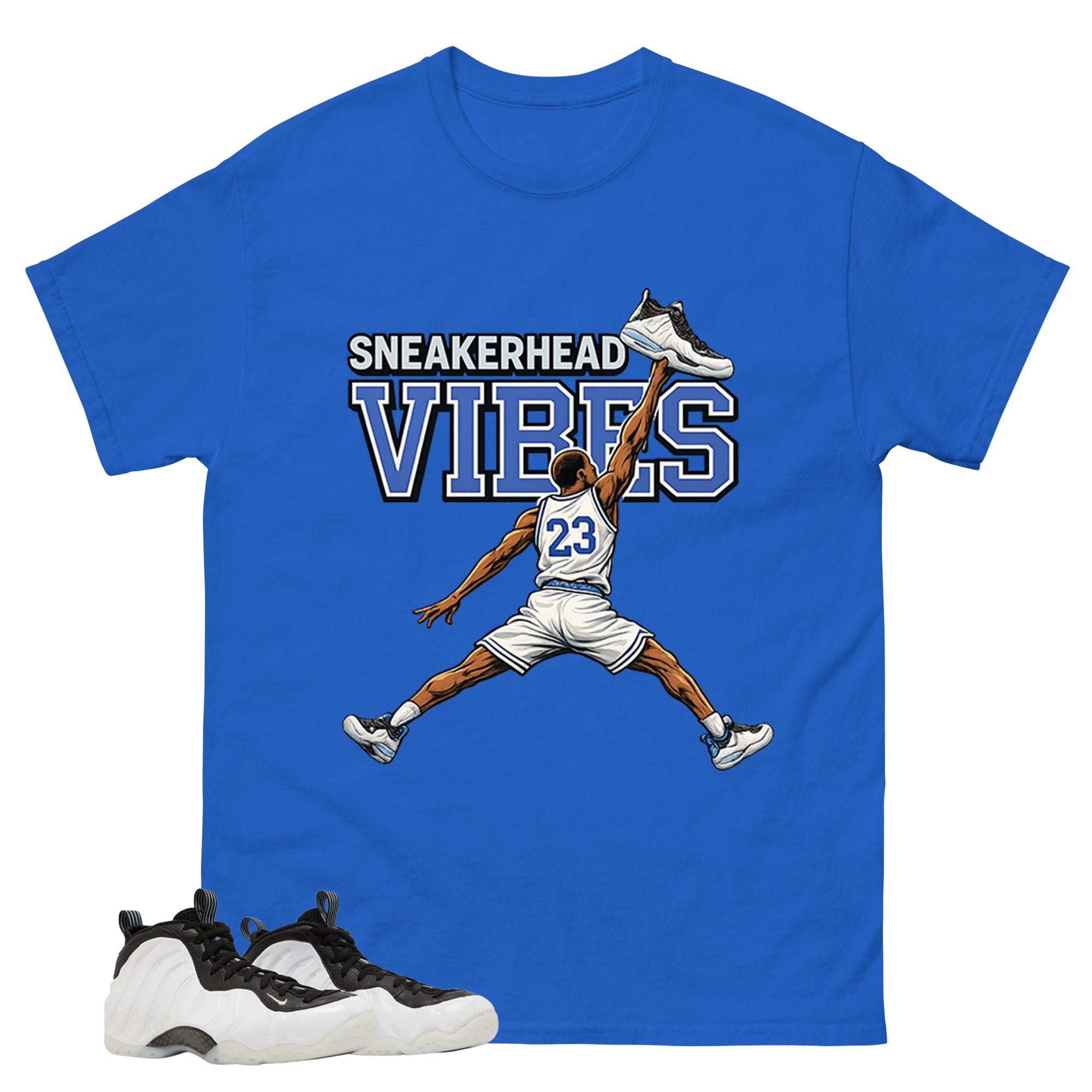 Sneakerhead Vibes Graphic Tee - Shirt to Match Air Foamposite One Penny