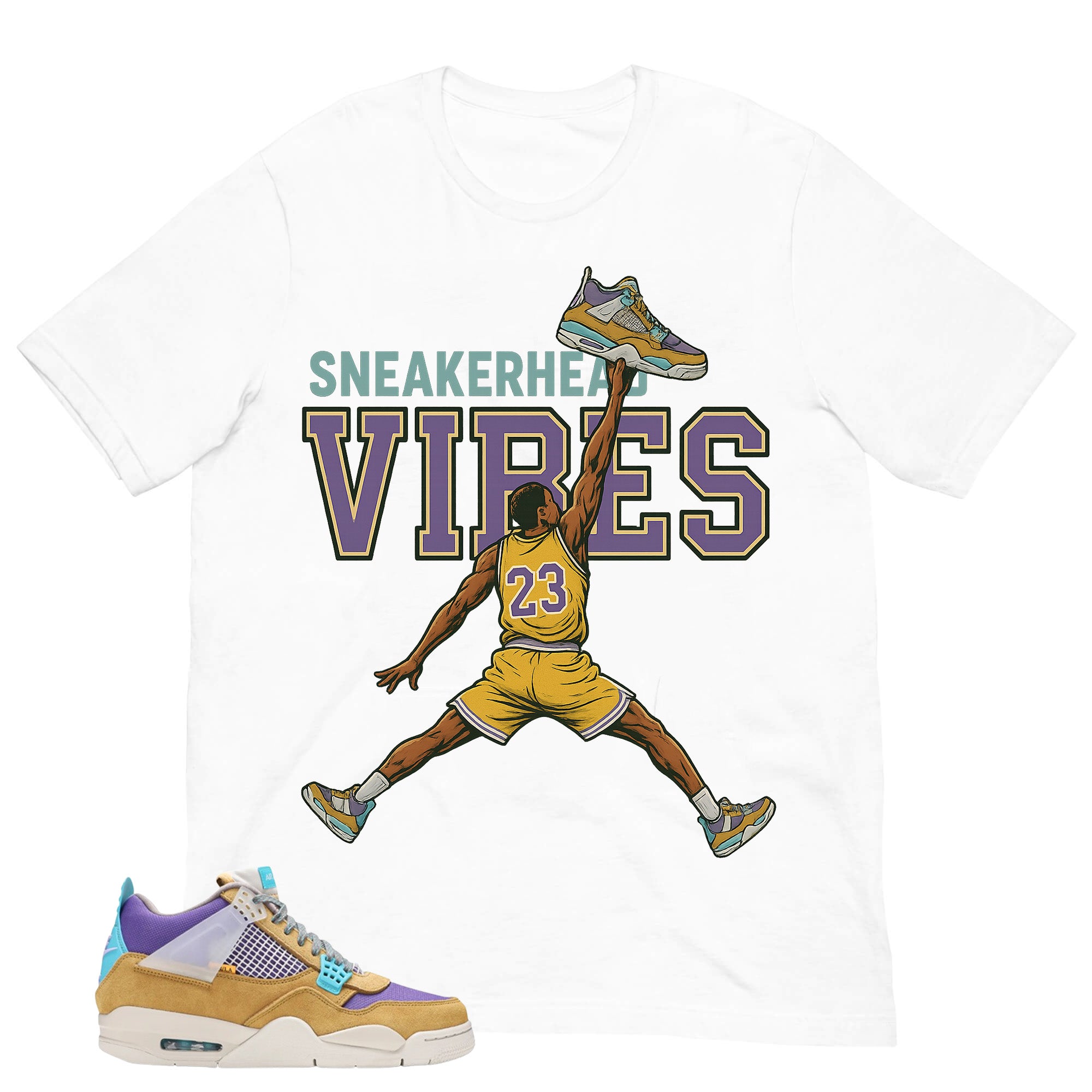 Got Paid Shirt - Match Union LA x Air Jordan 4 Desert Moss