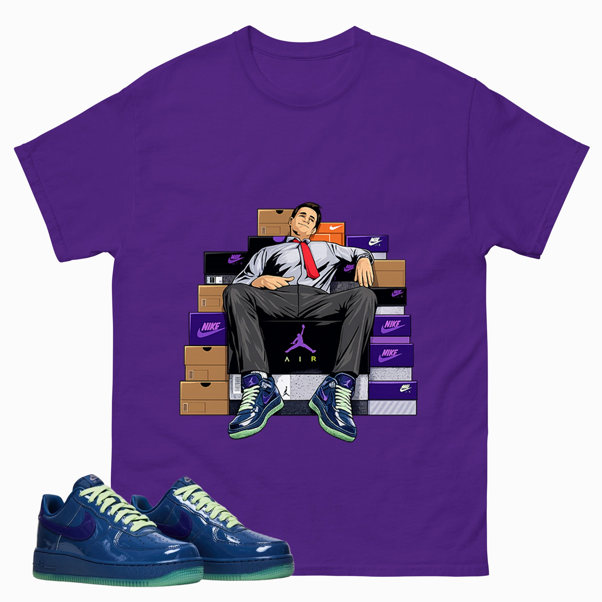 Sole Boss Graphic Tee, Shirt to Match Air Force 1 Mystic Navy, Air Force 1 Unisex Shirt
