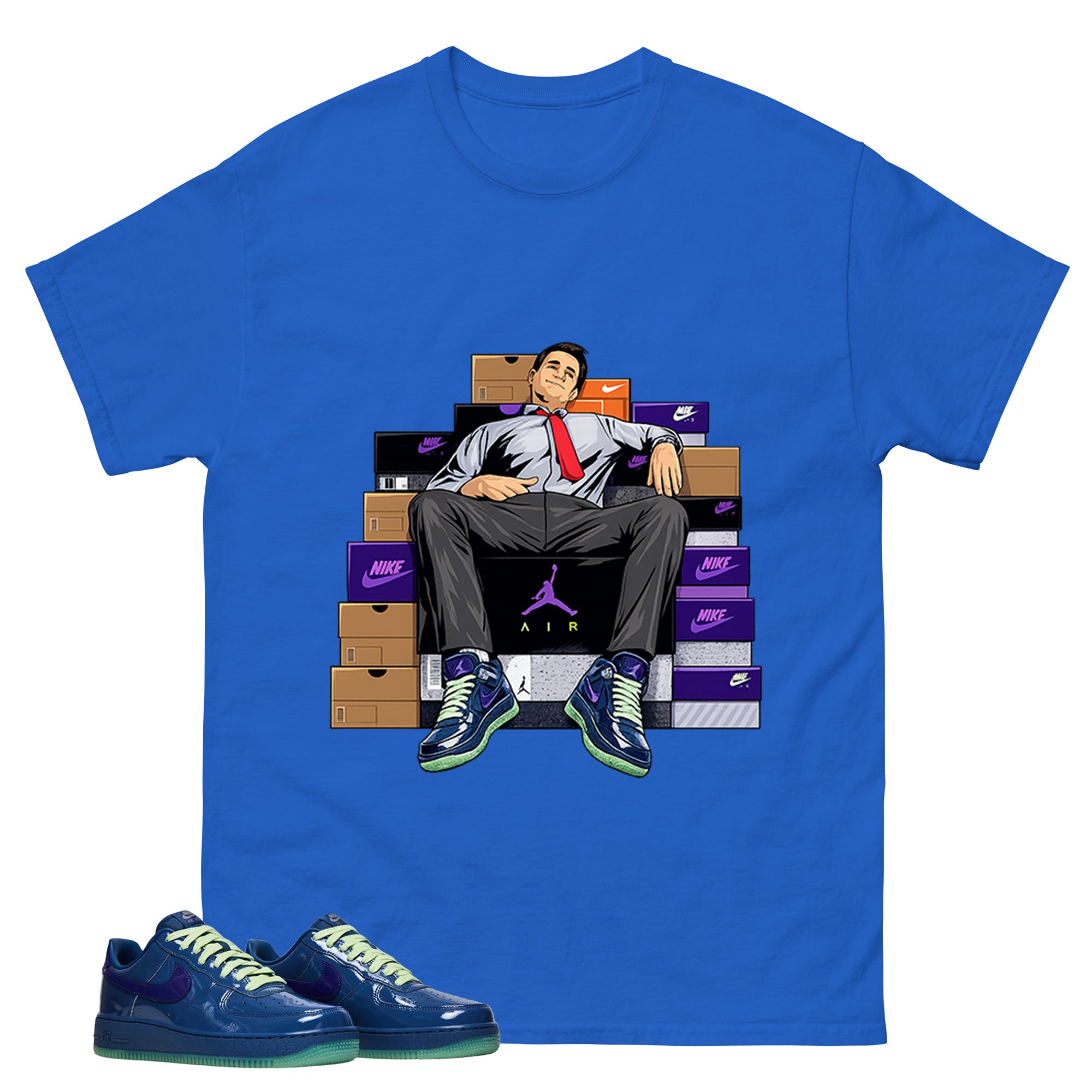 Sole Boss Graphic Tee, Shirt to Match Air Force 1 Mystic Navy, Air Force 1 Unisex Shirt