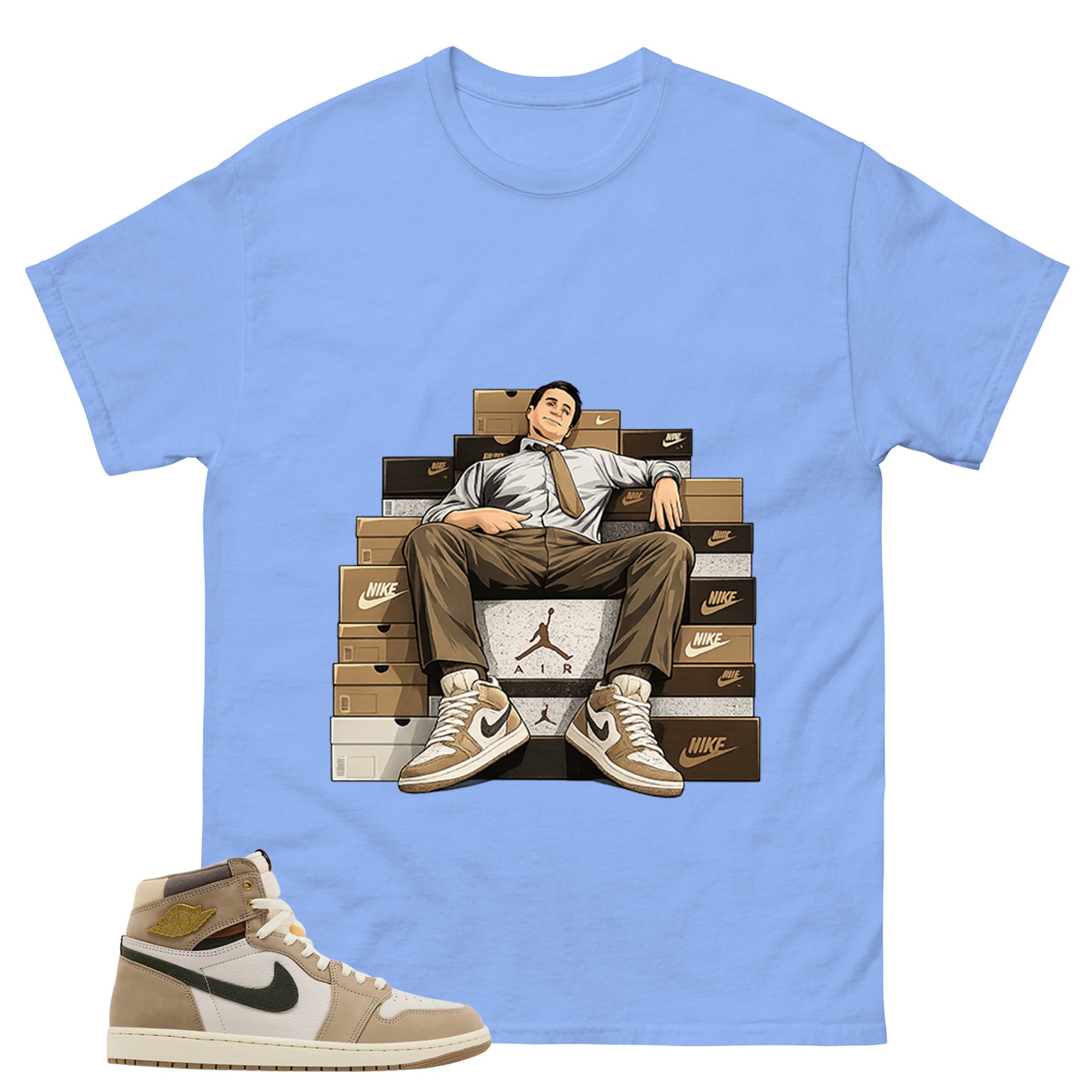 Sole Boss Shirt - Match Cream Air Jordan Wmns 1 Khaki