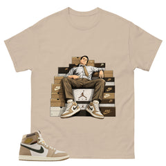 Sole Boss Shirt - Match Cream Air Jordan Wmns 1 Khaki