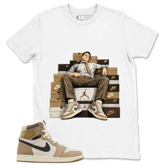 Sole Boss Shirt - Match Cream Air Jordan Wmns 1 Khaki