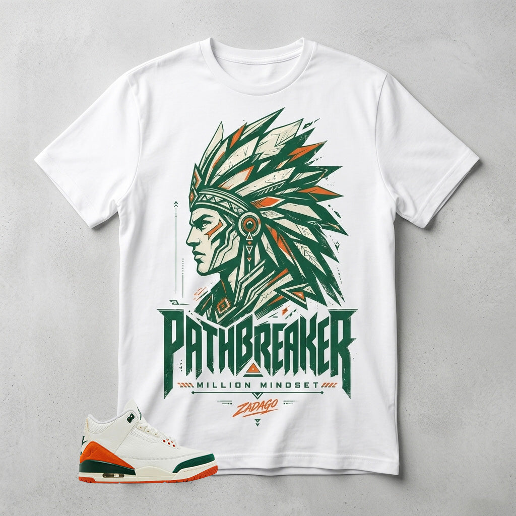 SoleFly Miami 3s Zadago Shirt Path Breaker Graphic