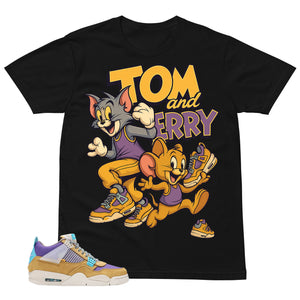 T&J Sneaker Shirt - Match Union LA x Air Jordan 4 Desert Moss