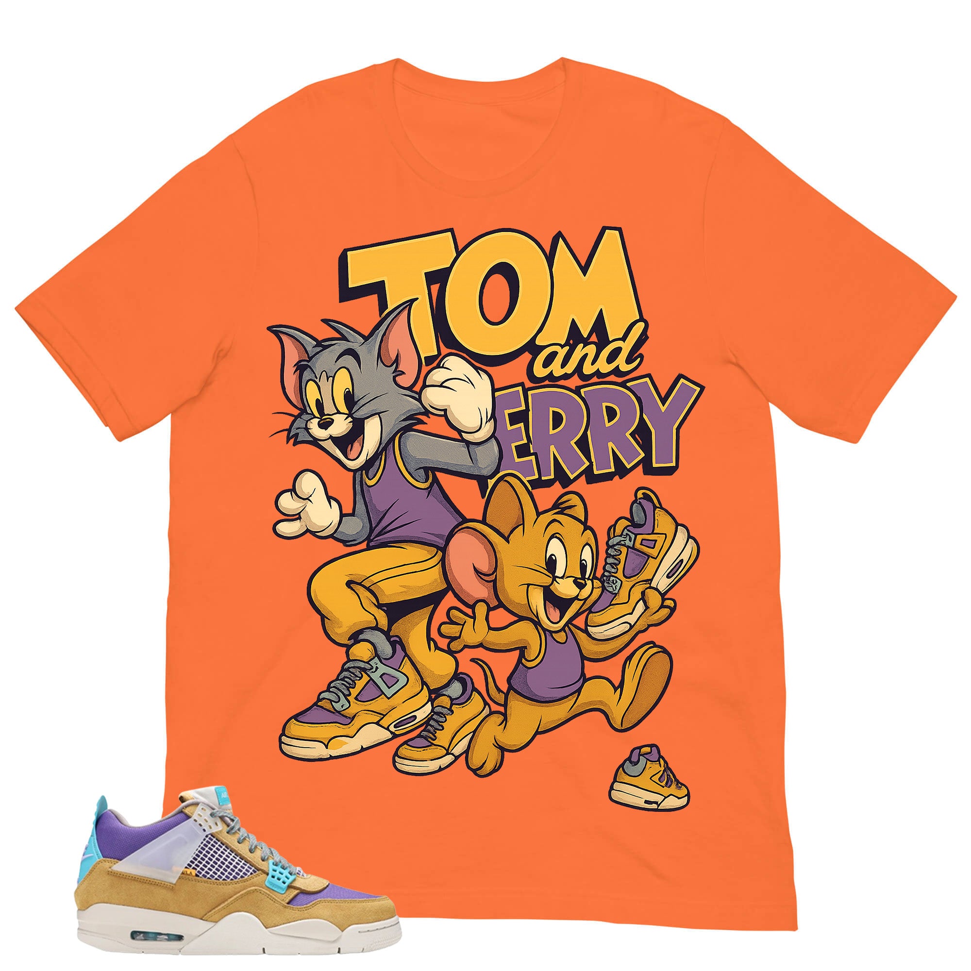 T&J Sneaker Shirt - Match Union LA x Air Jordan 4 Desert Moss