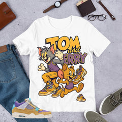T&J Sneaker Shirt - Match Union LA x Air Jordan 4 Desert Moss