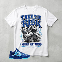 Take The Risk Graphic Tee - Shirt To Match Kobe 5 Protro X-Ray