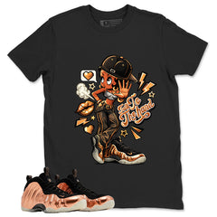 Talk To The Hand Graphic Tee, Shirt to Match Air Foamposite One Copper, Air Foamposite Unisex Black Shirt