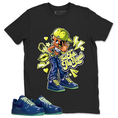 Talk To The Hand Graphic Tee, Shirt to Match Air Force 1 Mystic Navy, Air Force 1 Unisex Shirt