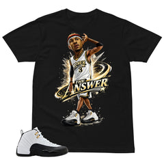 The Answer Shirt - Match Air Jordan 12 'Taxi'