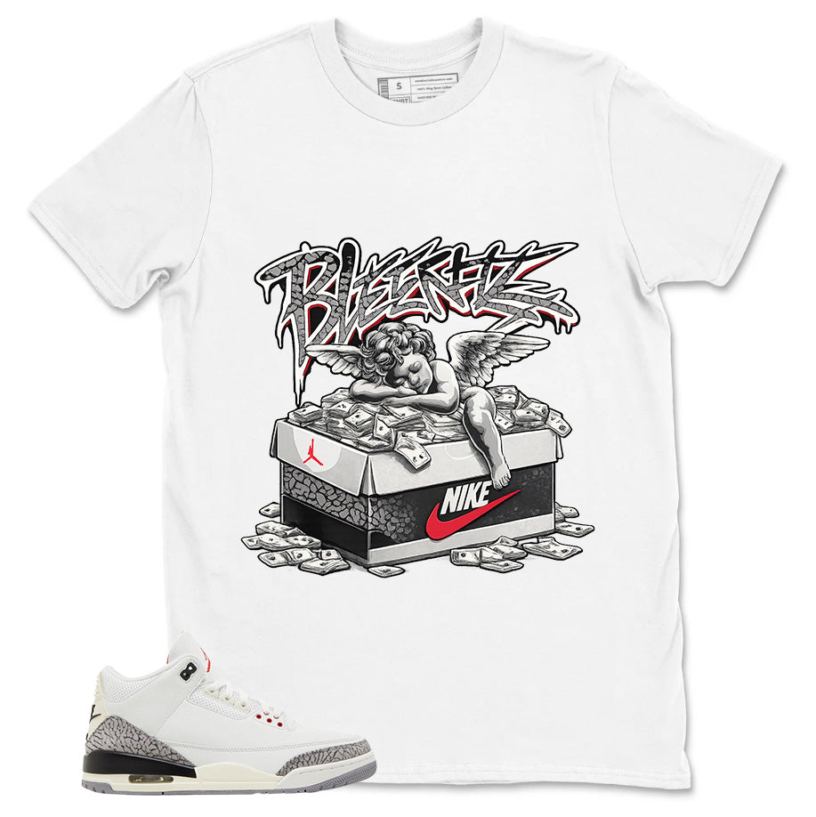 The Dream Shirt - Match Jordan 3 White Cement Reimagined