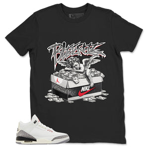 The Dream Shirt - Match Jordan 3 White Cement Reimagined