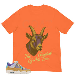 The Goat Shirt - Match Union LA x Air Jordan 4 Desert Moss