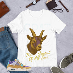 The Goat Shirt - Match Union LA x Air Jordan 4 Desert Moss