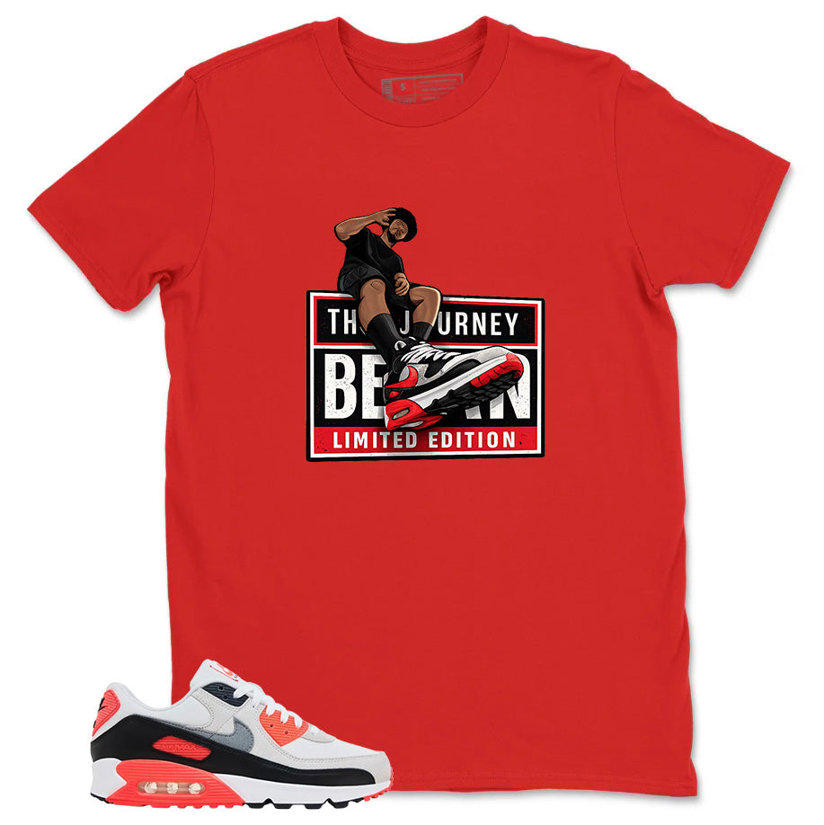 The Journey Limited Edition Shirt - Match Air Max 90 Infrared