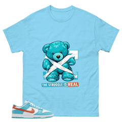 The Struggle Is Real Shirt - Match White Dunk Low Miami Dolphins