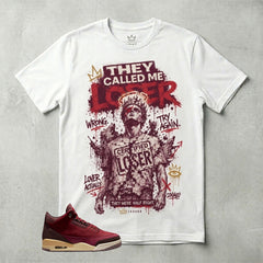 They Called Me Loser Graphic Tee - Shirt To Match Air Jordan 3 Bin23
