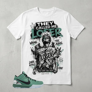They Called Me Loser Graphic Tee - Shirt To Match Kobe 4 Protro Girl Dad