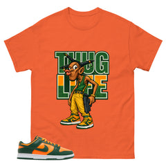 Thug Life Shirt - Match Green Dunk Low Miami Hurricanes