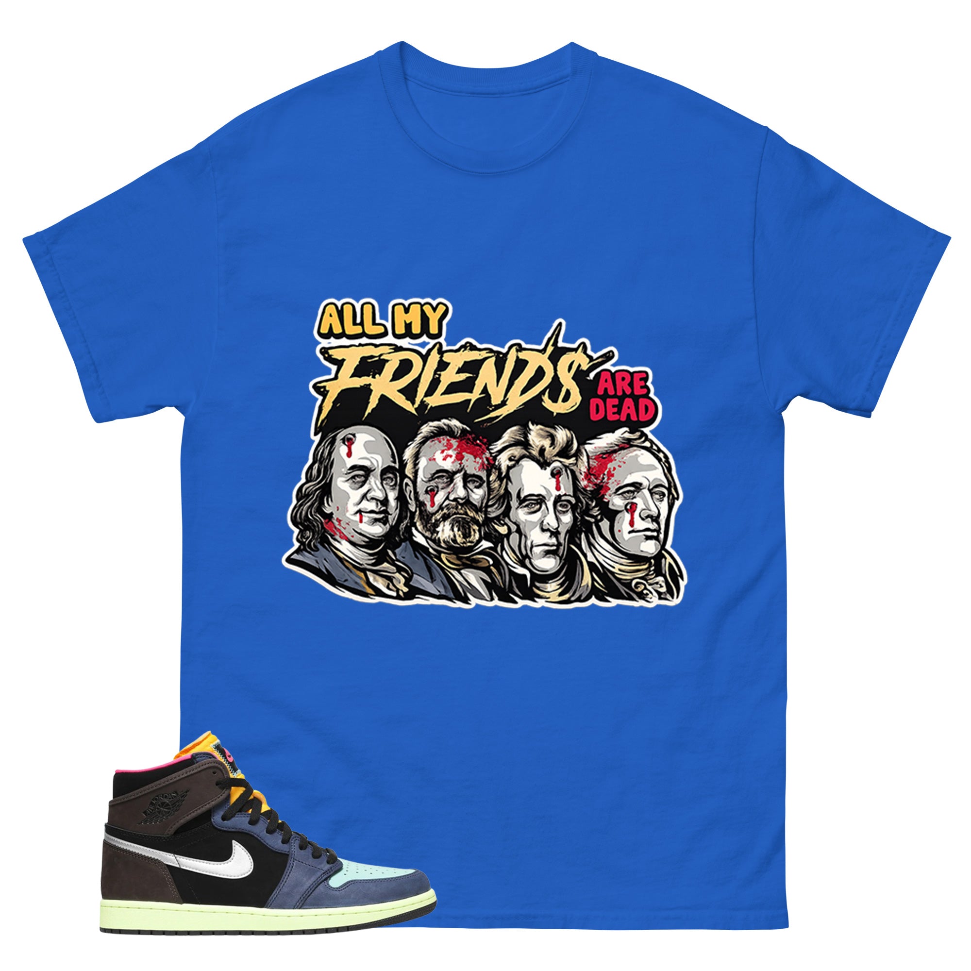 Tokyo Bio Hack 1s Zadago Shirt All My Friend Are Dead Graphic