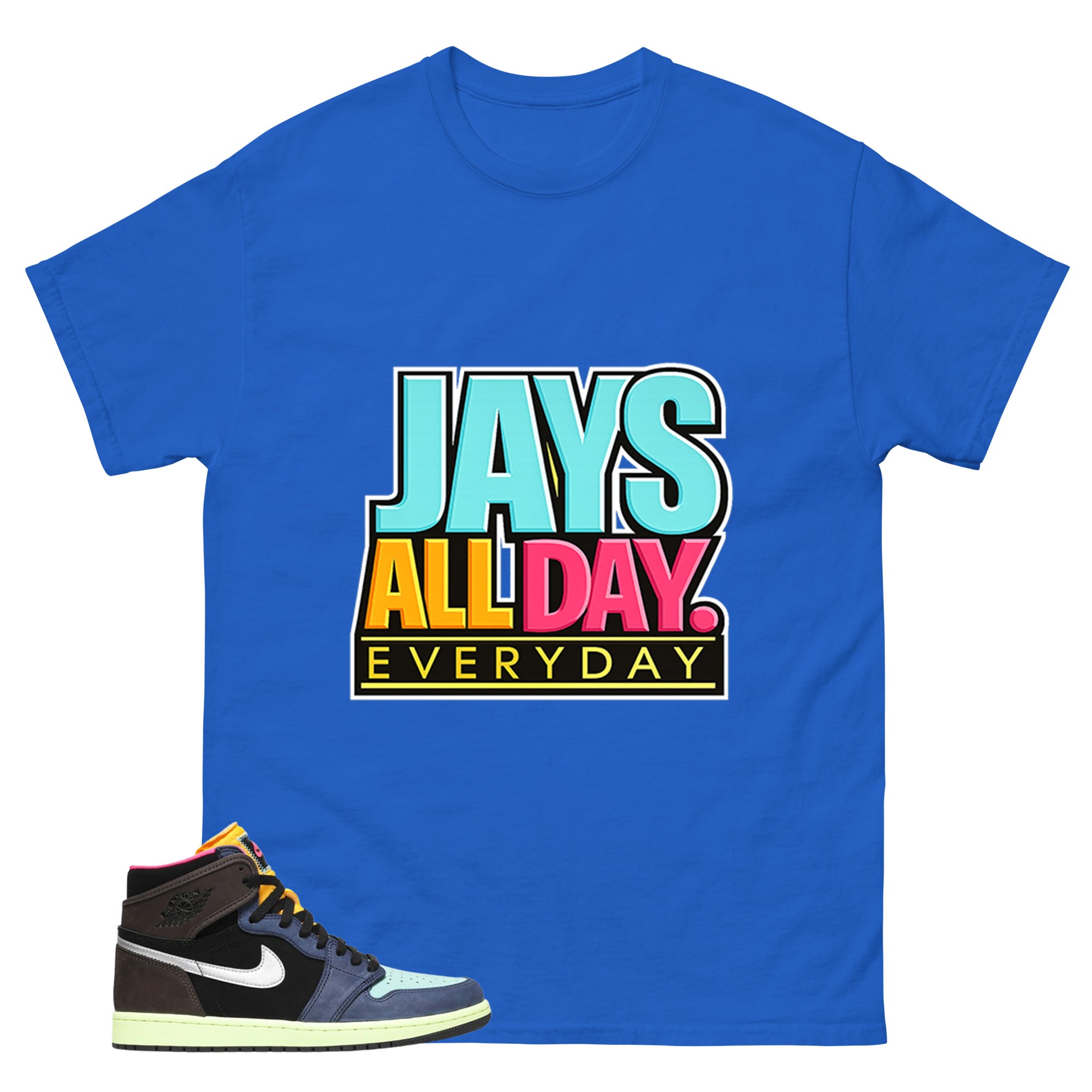 Tokyo Bio Hack 1s Zadago Shirt Jays All Day Everyday Graphic