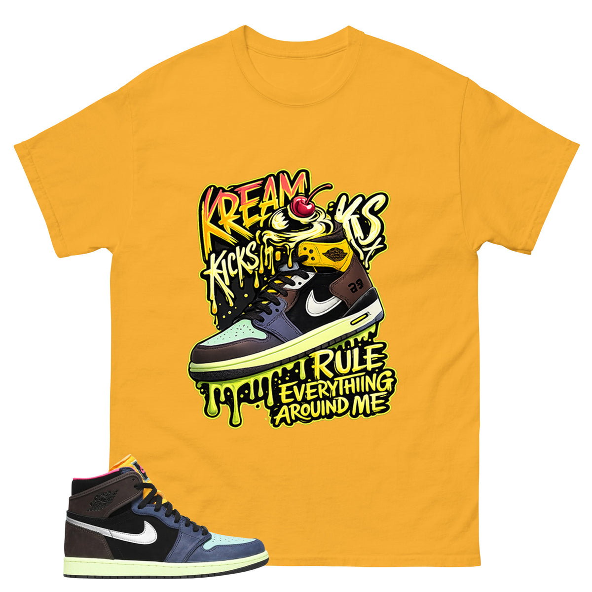 Tokyo Bio Hack 1s Zadago Shirt Kream Kicks Graphic