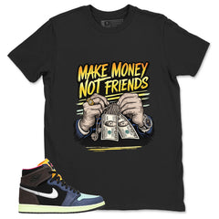 Tokyo Bio Hack 1s Zadago Shirt Make Money Not Friend Graphic
