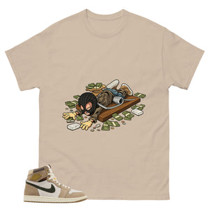 Trappin Shirt - Match Cream Air Jordan Wmns 1 Khaki