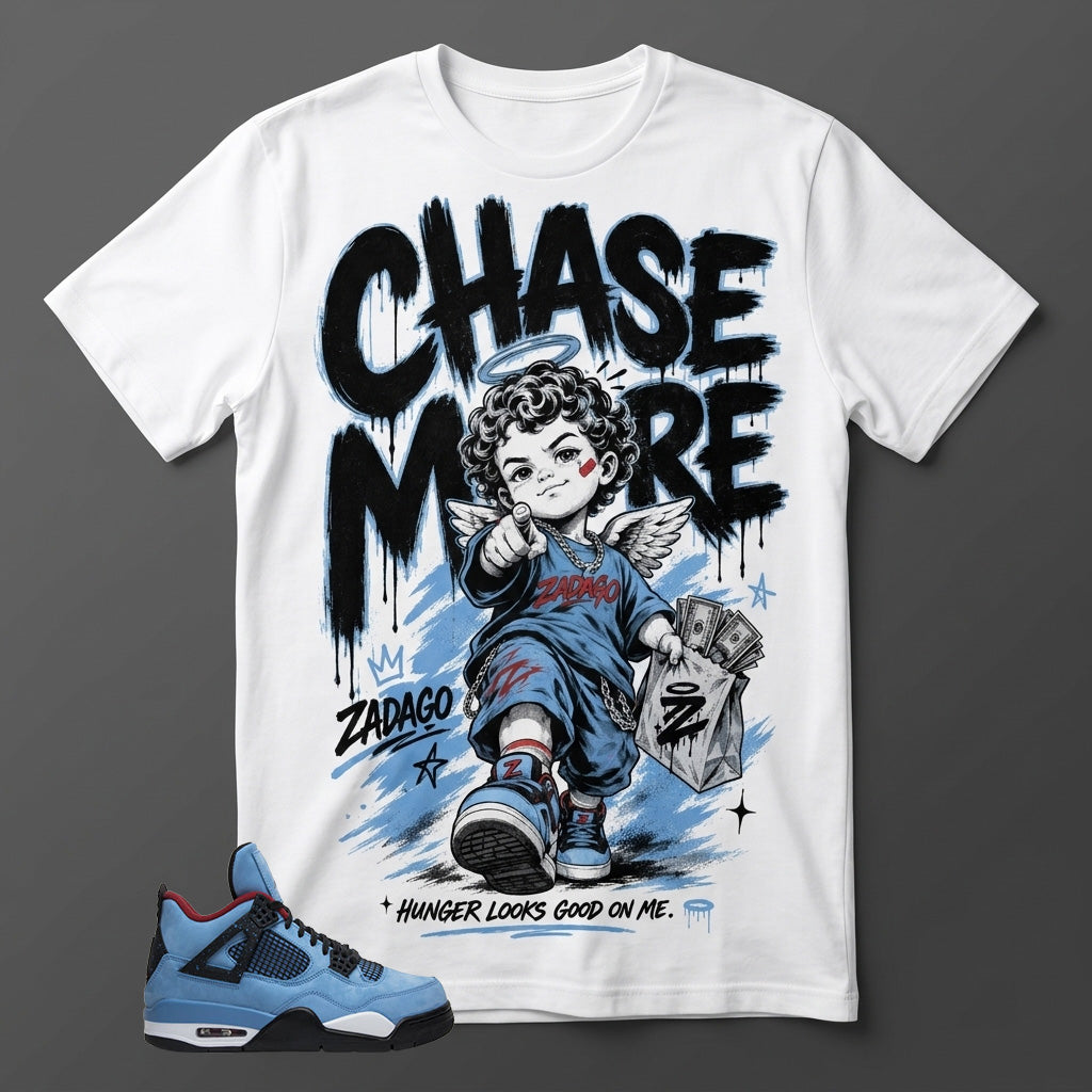 Travis Scott Cactus Jack 4s Zadago Shirt Chase More Graphic