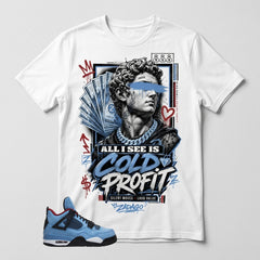 Travis Scott Cactus Jack 4s Zadago Shirt Cold Profit Graphic