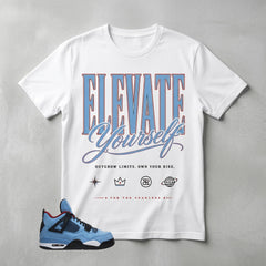 Travis Scott Cactus Jack 4s Zadago Shirt Elevate Yourself Graphic