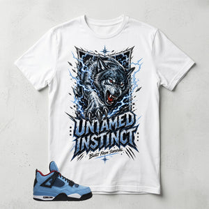 Travis Scott Cactus Jack 4s Zadago Shirt Untamed Instinct Graphic