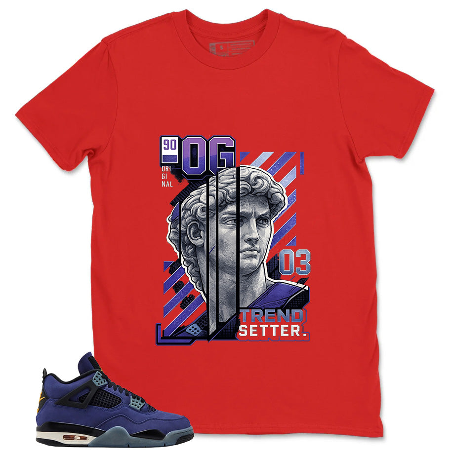Trend Setter Shirt - Match Air Jordan 4 Retro Lakers