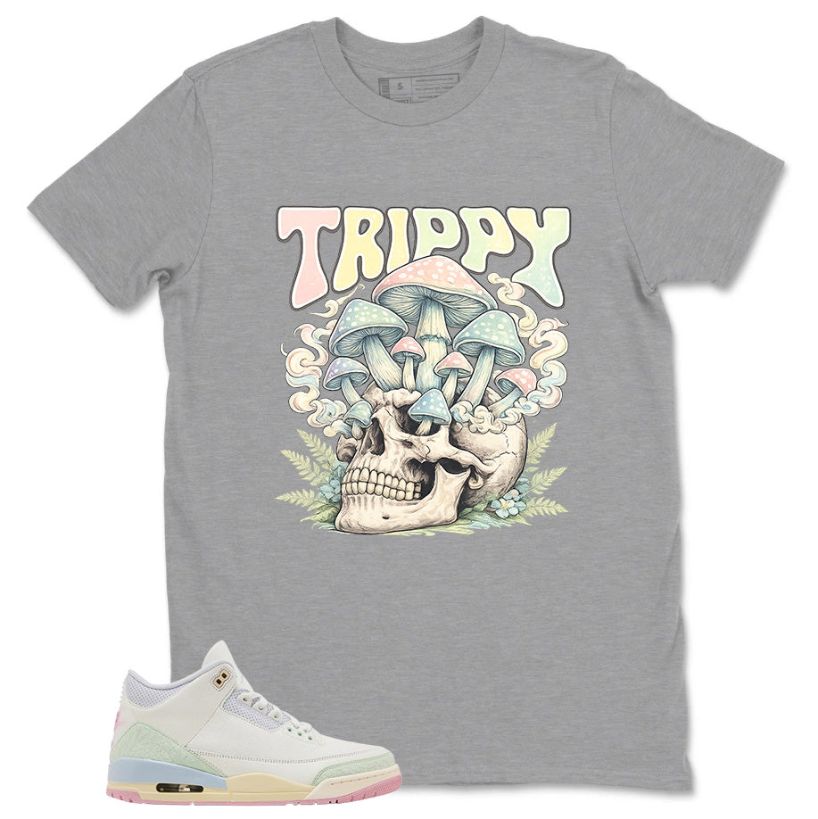 Trippy Skull Shirt - Match Air Jordan 3 Spring is In The Air