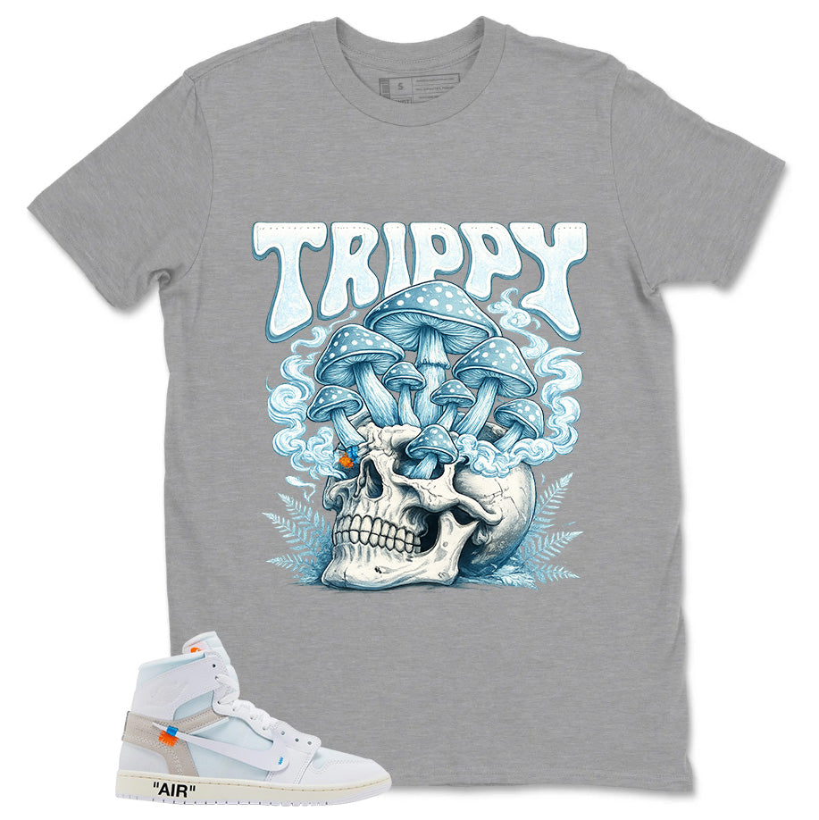 Trippy Skull Shirt - Match Virgil Abloh x Air Jordan 1 Alaska