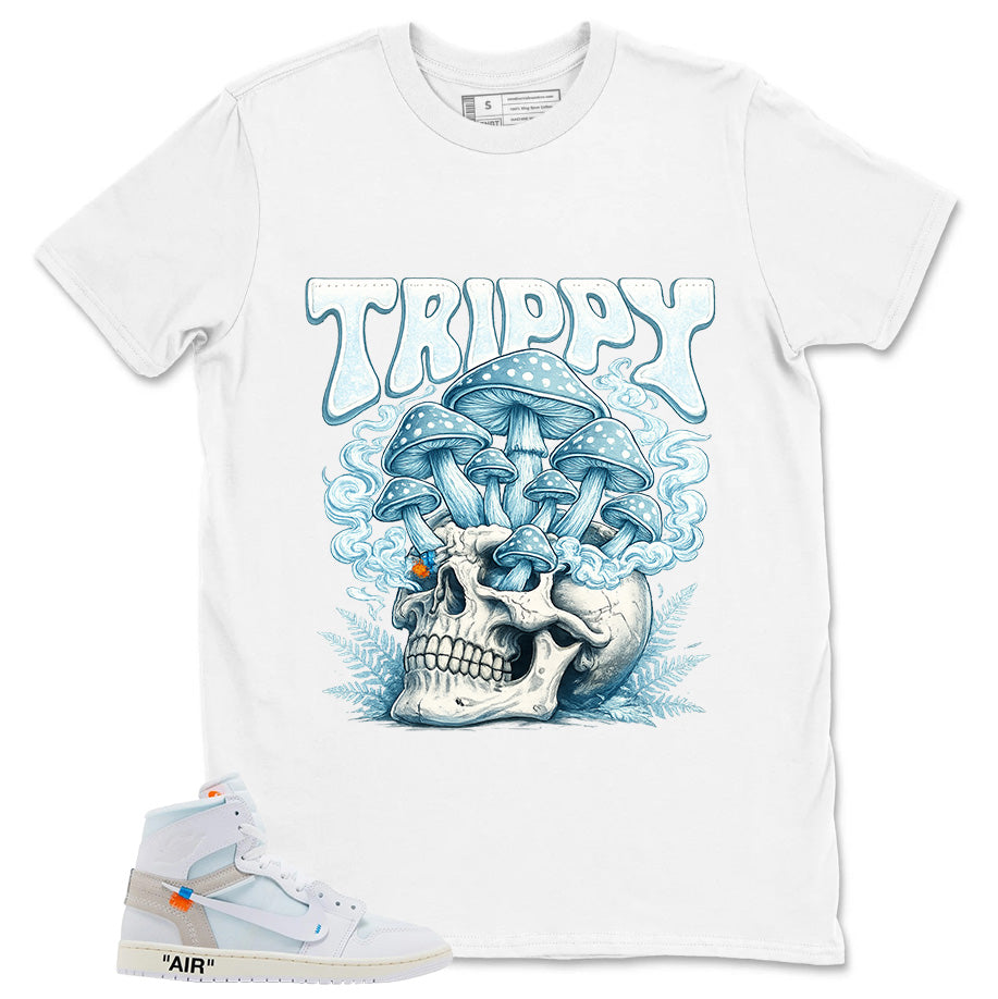 Trippy Skull Shirt - Match Virgil Abloh x Air Jordan 1 Alaska