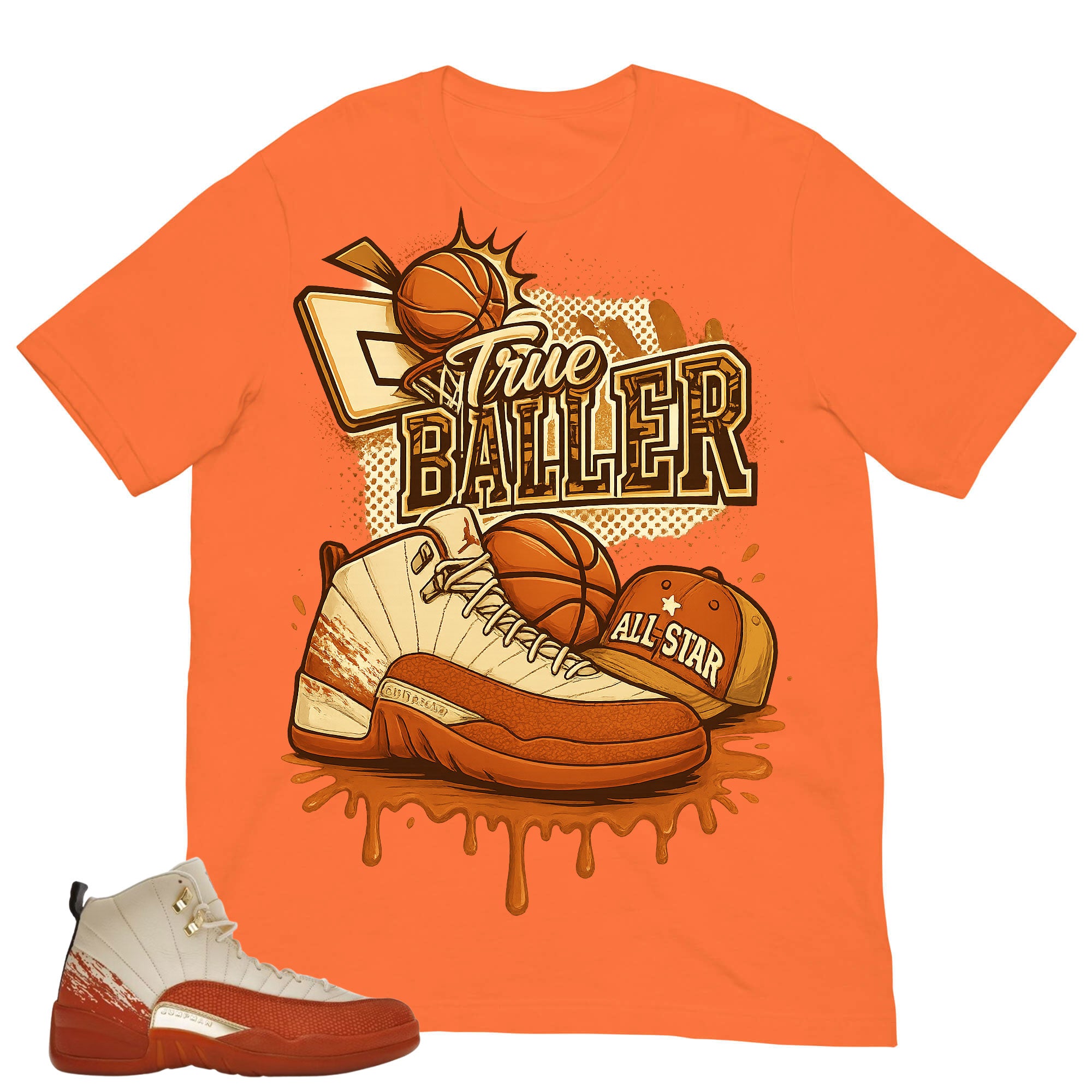 True Baller Shirt - Match Eastside Golf x Air Jordan 12 'Out the Mud'