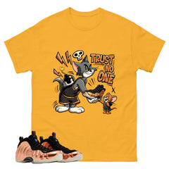 Trust No One Graphic Tee, Shirt to Match Air Foamposite One Copper, Air Foamposite Unisex Black Shirt