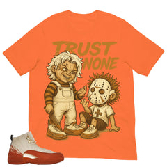 Trust None Shirt - Matching Eastside Golf x Air Jordan 12 'Out the Mud'