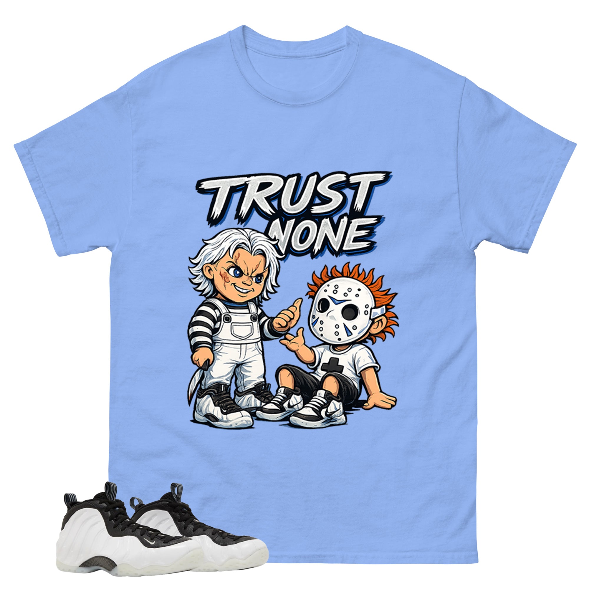 Trust None Graphic Tee - Shirt to Match Air Foamposite One Penny