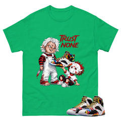 Trust None Graphic Tee, Shirt to Match Air Jordan 7 Miro, Air Jordan 7 Miro Unisex Shirt