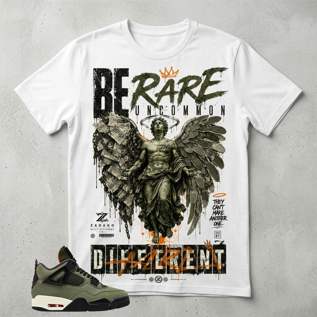 Undefeated 4s Zadago Shirt Be Rare Uncommon Different Graphic